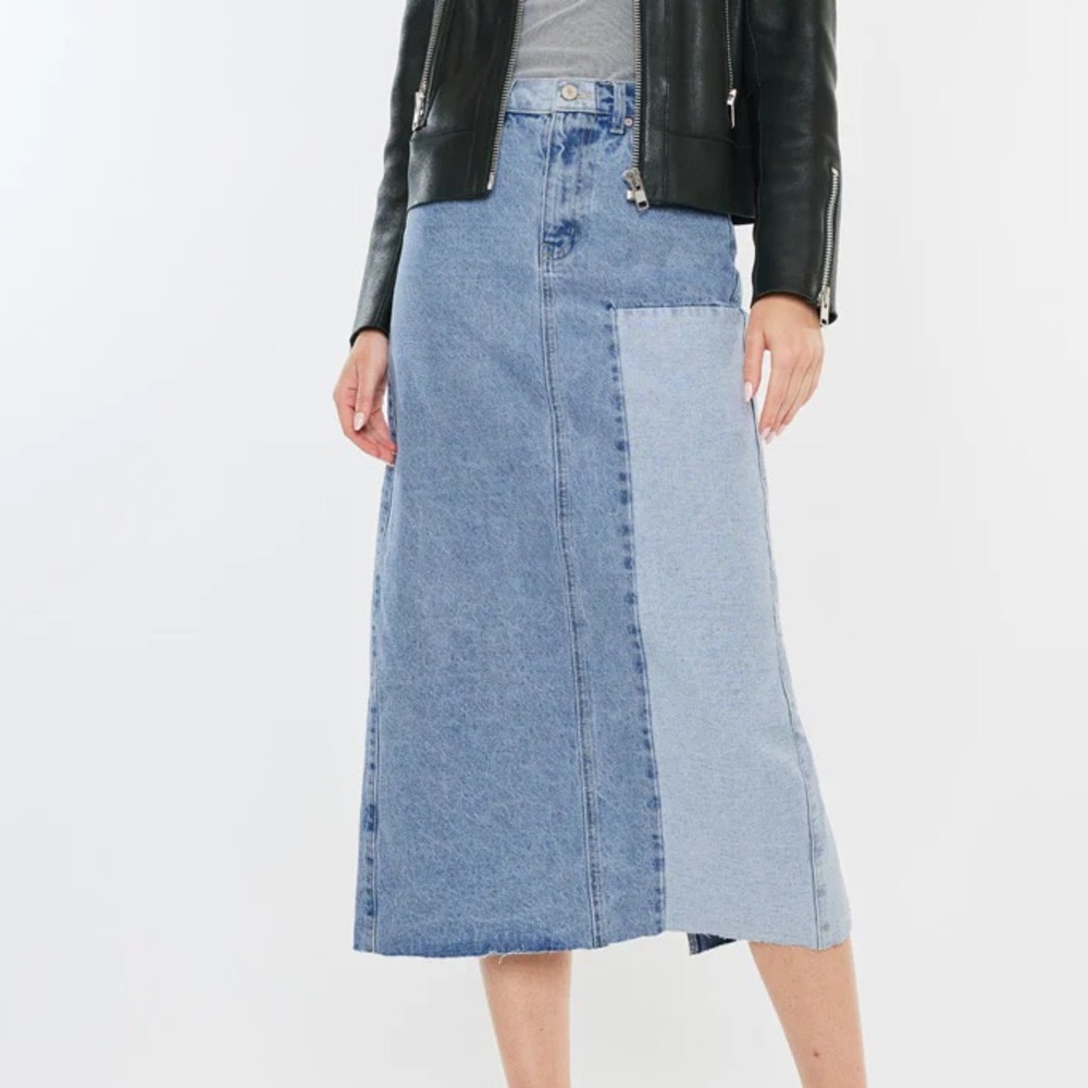 Kancan Color Block Midi Skirt size XL